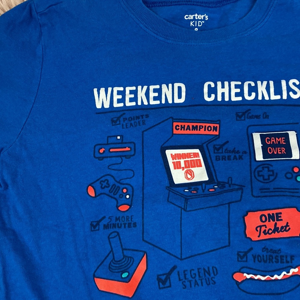 Weekend Checklist Tee - Picture 3 of 3